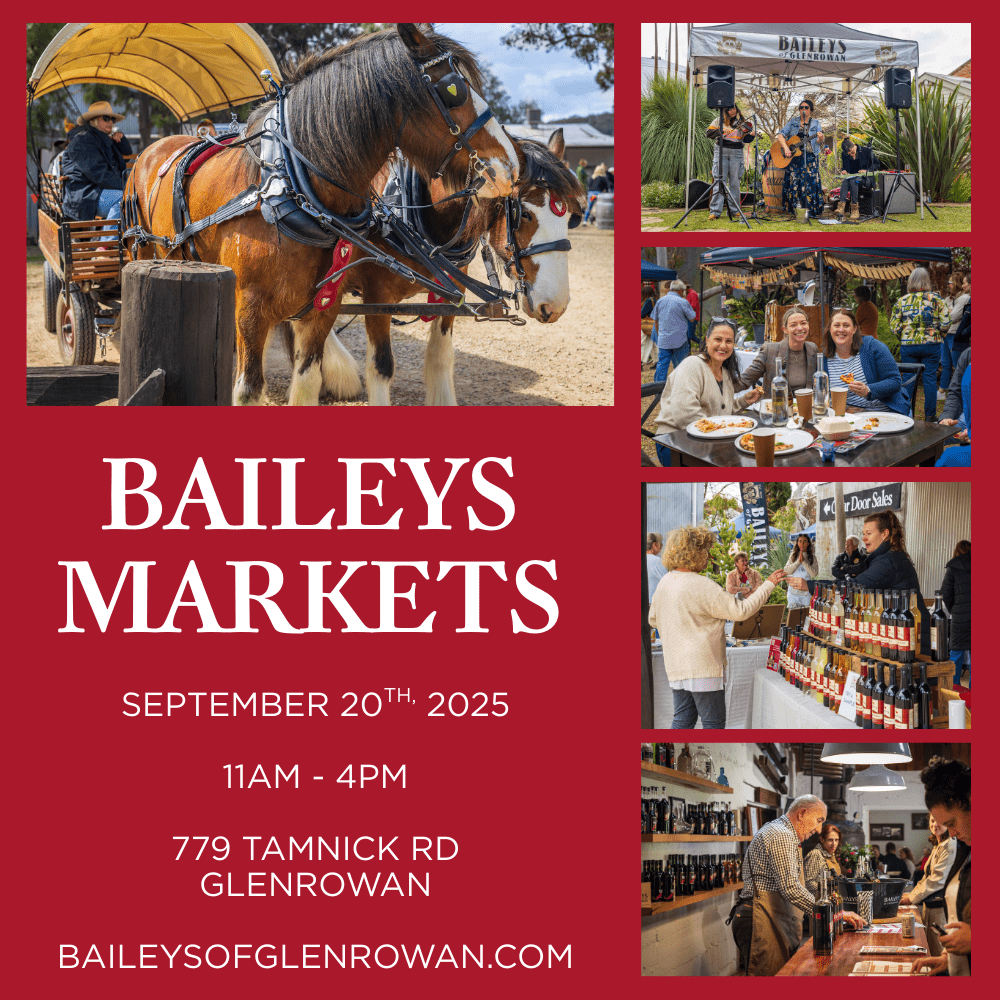 2025 Baileys Markets - Baileys of Glenrowan